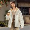 Li Ning Hot Pot Down Jacket Series Color Block Versatile Cold Resistant Comfortable Casual Stand Collar Winter Down Jacket Men Outerwear AYMU229-8