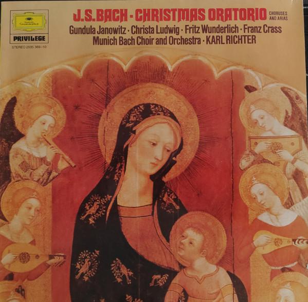 

LP Record KARL RICHTER MUNCHENER BACH CHOR J S Bach Chore Und Arien Aus Dem We 2535369 DEUTSCHE GRAMMO 1982 Germany Classical Used