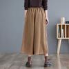 2026 Winter Women High Waist Down Cotton Pants Light Thin Warm Plus Size Outdoor Casual Trousers