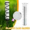 7" Plastic Rain Gauge Replacement Tube Cold Resistance For Outdoor Garden Yard Home Garden Tool C2L5