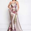 2025 European & American High-Slit Spring/Summer Evening Dress – Sexy, Elegant Women's Attire