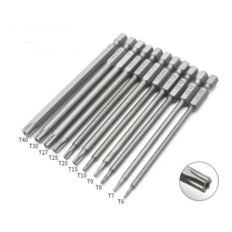 Hex Shank Wrench Drill Bit Quick Released Designing Magnetic Screwdriver Bit for Assembling Furniture 50mm/100mm/150mm