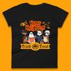 Happy Halloween Trick Or Treat Chibi Horror Movie Characters Killer Womens Tee T Shirt Mens Tops Unisex Top