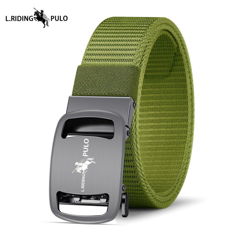 Men's Automatic Buckle Wear-resistant Belt for Middle-aged and Young Business and Casual Belt