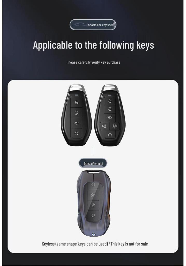 BYD D9 Key Case: 25 Styles Luxury Model with Metal Buckle for D9 DMI Honor Car Remote