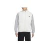 Logo Stand Collar Zip Sleeveless Vest Men Vests White FZ0895-133
