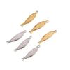 Stainless Steel Gold-Plated Fish Pendant - Durable, Handmade, Color-Retaining Jewelry Accessory
