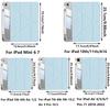 case For iPad 5 6 7 8 9 10 11 Air 11 13 inch /Mini 6th 7th gen /Pro 11 12.9 (3rd/4th/5th/6th gen), 3+Y Fold Crystal Clear Case