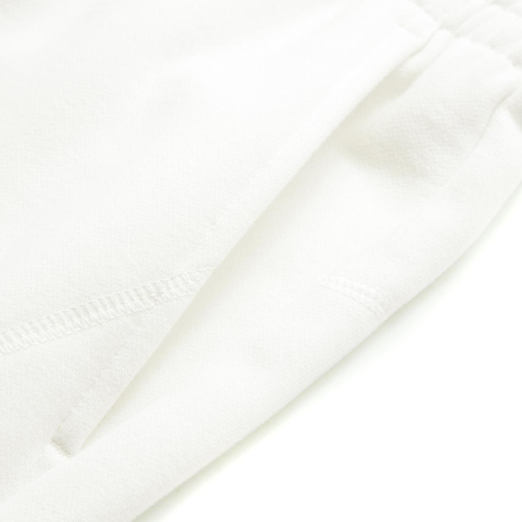 Li Ning Sports Lifestyle Series Brand Logo Cuffed Knitted Fleece Casual Pants Women Bottoms Off-White AKLU622-1