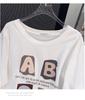 Plus Size Mid-Length Loose Short-Sleeve Round Neck T-Shirt for Women (Sizes 200/300/350 Jin)