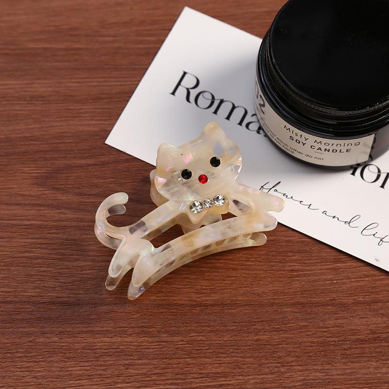 1PC Shark Clip Adorn Hair Clip Cute Acetic Acid Multicolored Headband Personality Hair Accessory Exquisite Girlish Heart