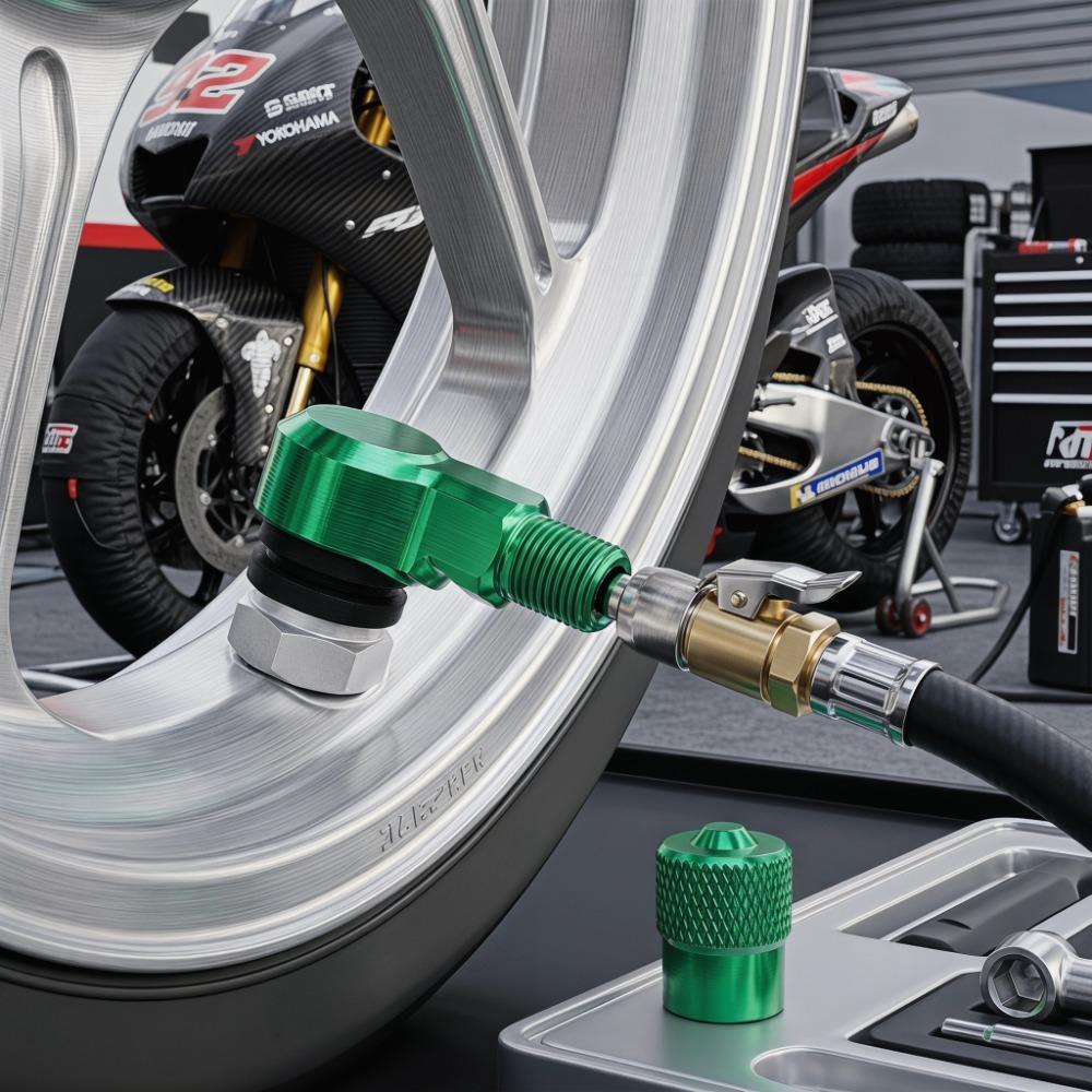 2PCS Rubber Seal Tire Valve Stems Anti-Rust Motorcycle Tire Valve Stems Tire Leak Fault Repair