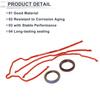 Timing Cover Gasket Set for Ford 46L 281CID V8 Engine 1 Set Engine