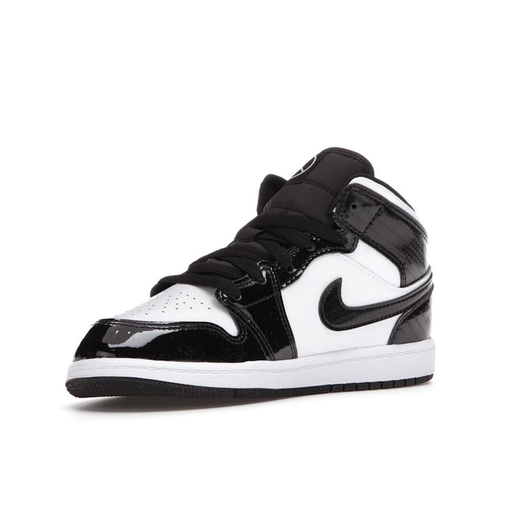 Air Jordan 1 Mid SE PS All Star 2021 Kids Sneakers Black White DD2194-001