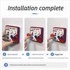3D Creative Retro Game Joystick Light Switch Socket Panel Decor Fun Novelty Home Wall Ornament Gift for Kids Teens