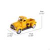 Christmas Farmhouse Truck Farm Metal Car Cute Collectible Tabletop Storage Pickup Model