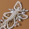Elegant Rhinestones Pearls Hair Clip For Weddings Parties Formal Event Secure Nonslip Design Crystal Hairpin