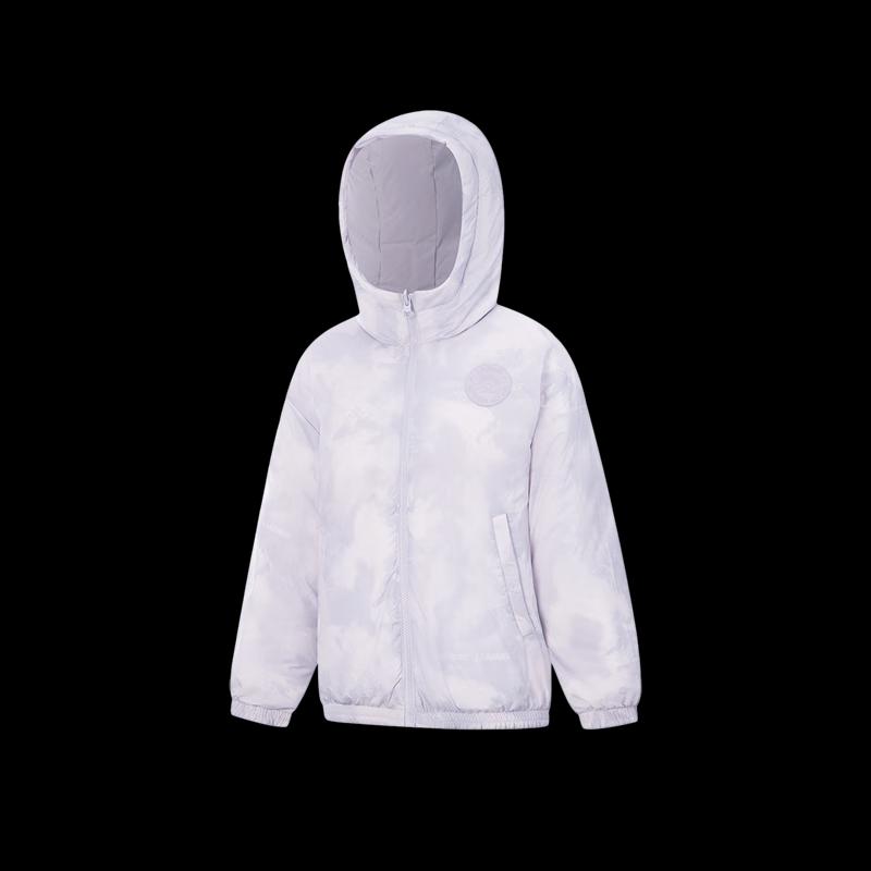 LI-NING Kids Water-Repellent 85% Duck Down Jacket 165