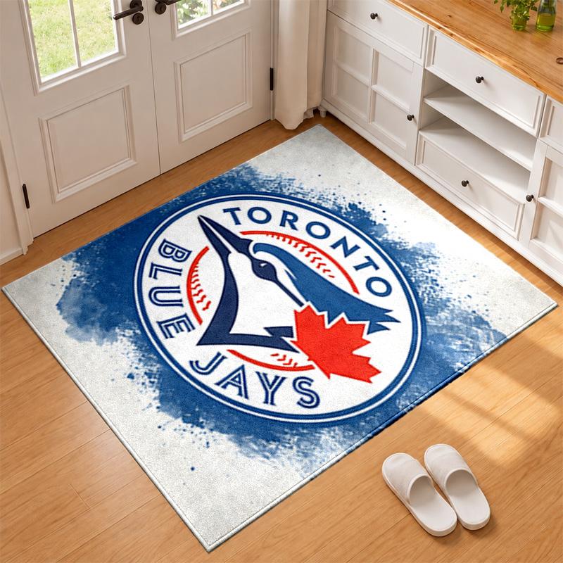 Blue Jays Academy Carpet Door Mat for Living Room or Bedroom Protective Mat Under Chair Office Decoration Christmas Gift Birthday Present