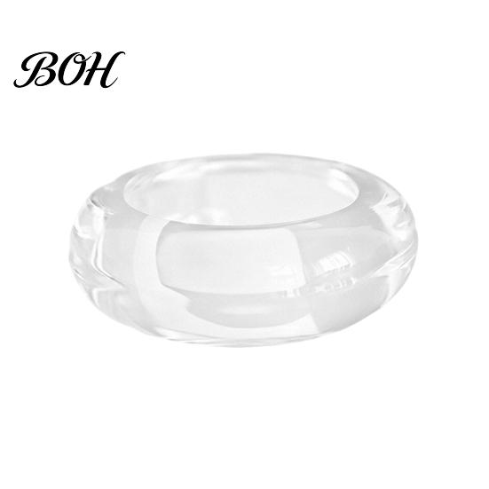 Small Glass Candle Holder Flower Tealight Holder, Plum Blossom for Home Party Decor, Wedding Table Centerpiece Compact