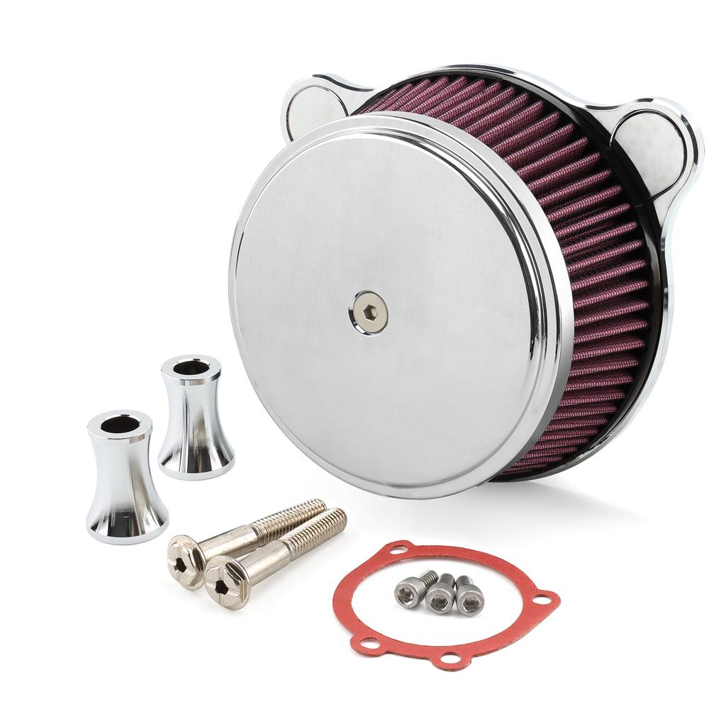 Motorcycle Air Cleaner Intake Filter Kit For Harley Touring Road King Electra Glide Dyna Street Bob Low Rider Softail Fat Boy