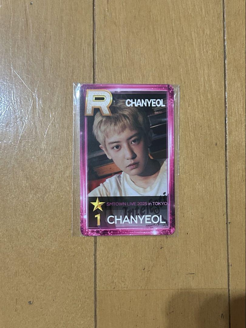 

[USED] smtown Real Card Chanyeol Xu Xue M TOKYO