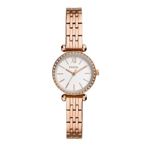 

Fossil TILLIE MINI BQ3502 Women s Pink Gold Watch