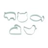 Cookie Cutter - Zenker - Set of 5 - Aluminum - 6 X 6 Cm - Animals