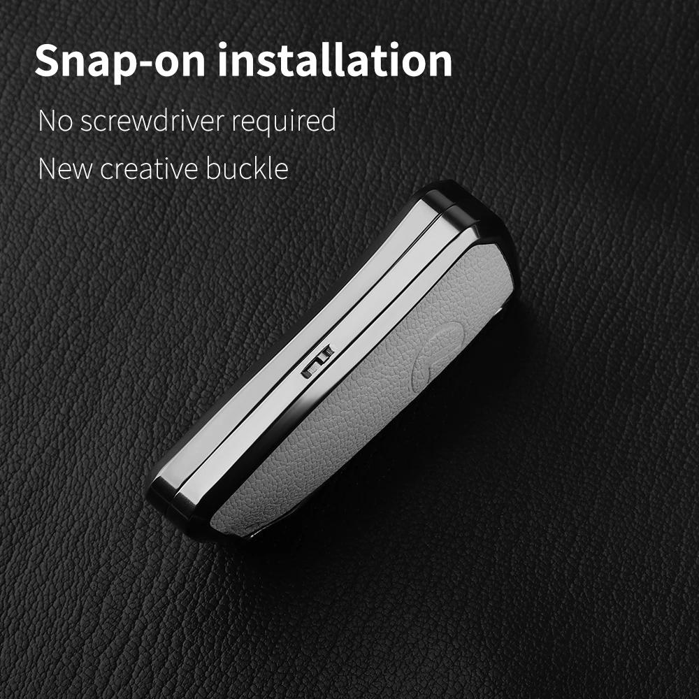 Aluminum Alloy Goatskin Car Key Case Cover For Lexus Nx Es Ux Us Rc Lx Gx Is Ct Rx 200 250H 350H 400H Ls 450H 260H 300H Ux 200
