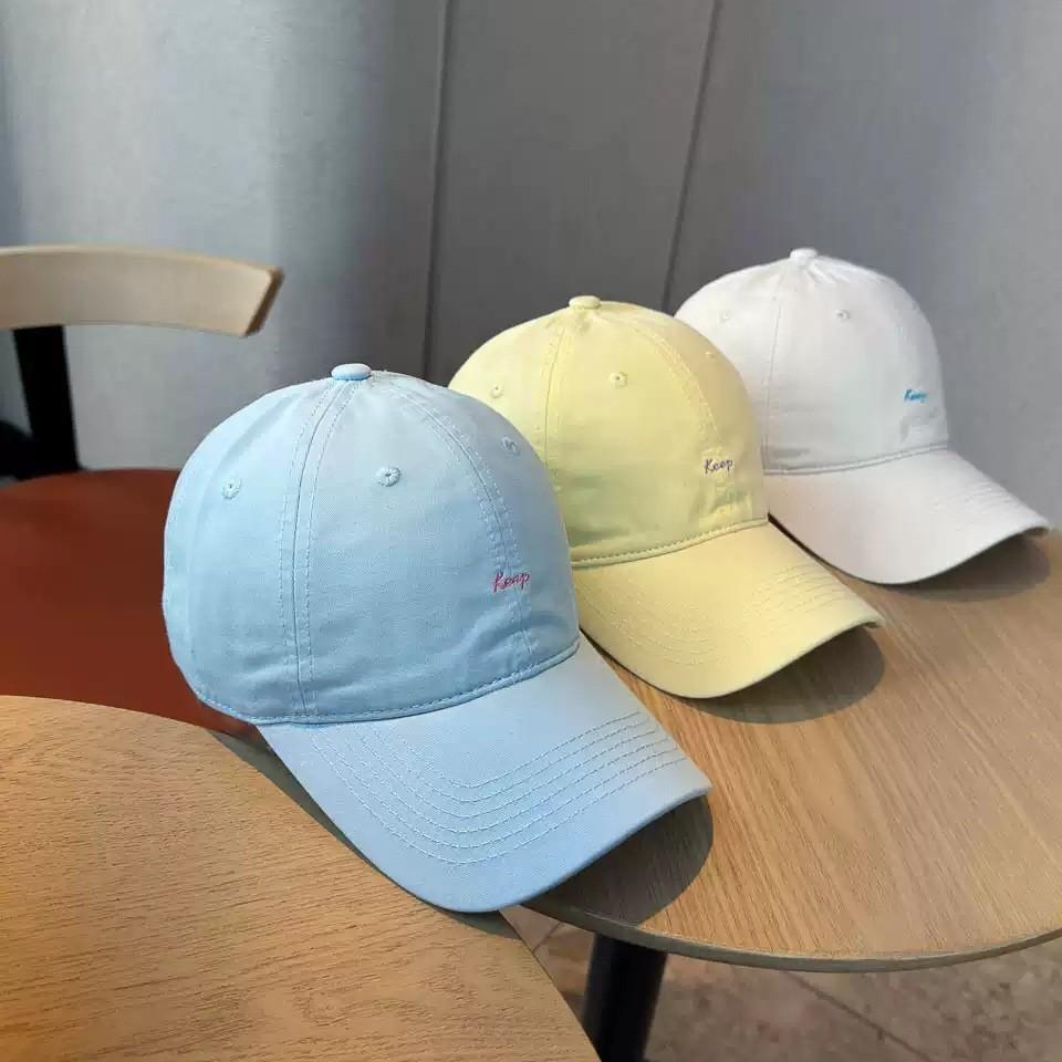 Spring New Simple Keep Baseball Cap Unisex Pure Cotton Breathable Versatile Travel Face-Enhancing Baseball Cap