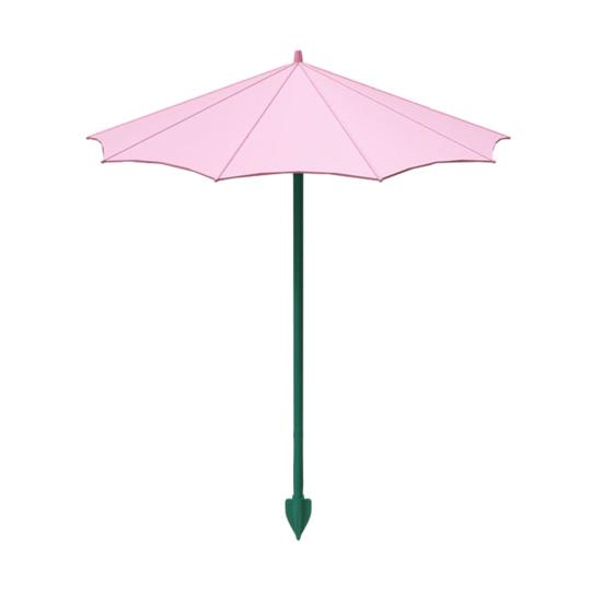 Litet Utomhusparasoll 10 Tum Diameter Växtparaply, UV-skyddande Skugga, Mini Ger Skugga Glasfiber Trädgårdsparaply till ?Försvara växter från