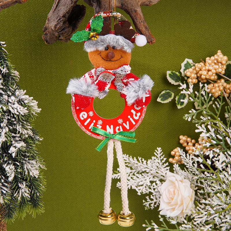 Christmas Fabric Doll Ornaments Collection - Small Hanging Tree Decorations & Gifts