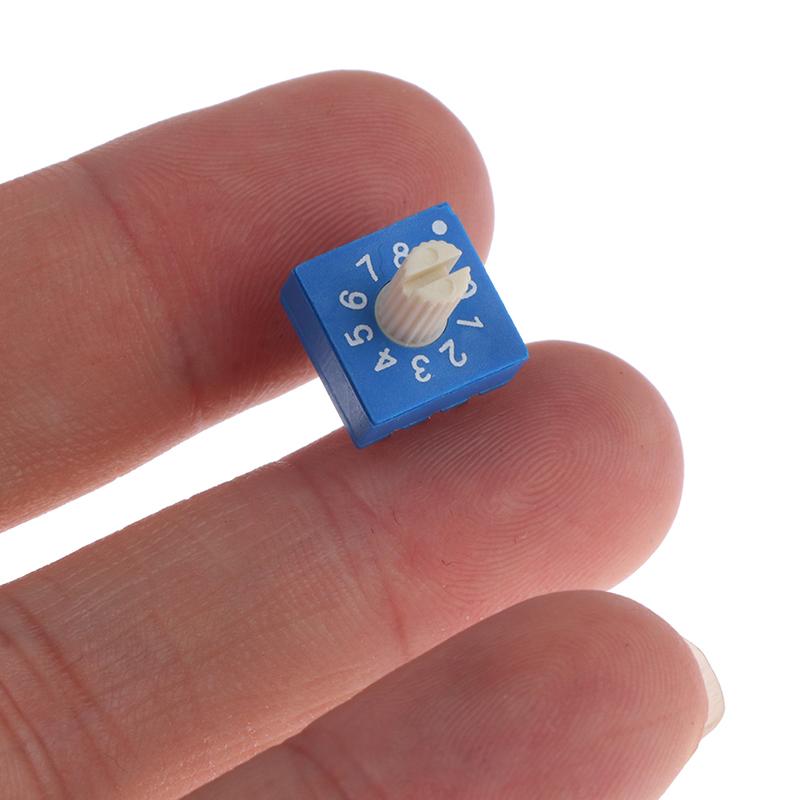 1 Stück Codeschalter Erd110Rs 10 Bit 0-9 3:3 Drehgeber mit Griff Code-Schalter Digitale Potentiometer Schalter
