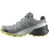 [Salomon] Trail Running Shoes SPEEDCROSS GORE-TEX WOMEN, Sharkskin/Clearly Aqua/Sunny Lime, Size 23.5 Cm