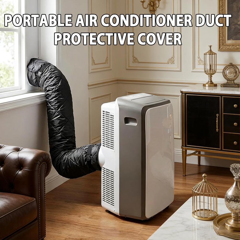 Universal Portable Air Conditioner Hose Cover Exhaust Pipe Protection Cover Waterproof Dustproof Heat Insulation Wrap Cover