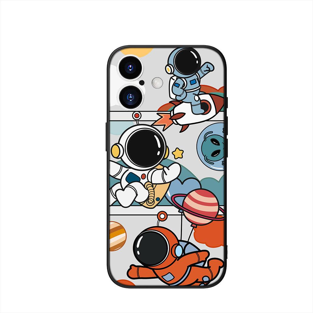 

Creative Design Art Astronaut Moon Phone Cover Case for Xiaomi Redmi 15C 15 A4 A5 9A 9T 10A 10C 9C NFC 14C Note 11 9 10 Pro 8T Redmi 9A