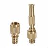 Brass Water Universal Connector High Pressure Hose Nozzle Heavy Duty Adjustable Spray for