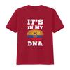 Ecuadorian Pride T Shirt Its In My Dna With Ecuador Flag Print Unique Ethnic Design Vintage Fashion Soft Comfortable