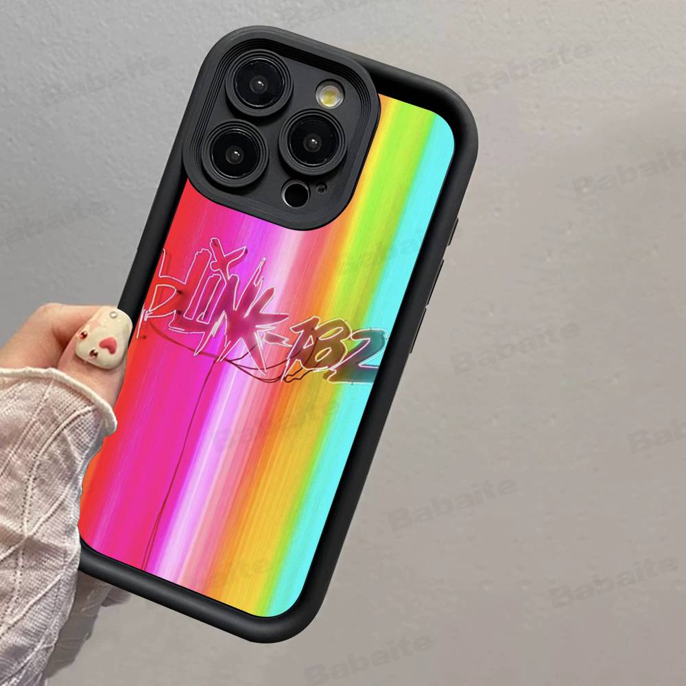 

Famous Classic B-BLINKS-182 Band TPU Phone Cover For Iphone 17 16 15 14 13 12 11 Pro Max Plus Case Cover iPhone 14
