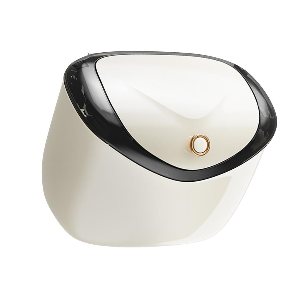 Wandmontierter Abfalleimer Multifunktioneller Mülleimer mit Deckel für Wohnzimmer Küche Badezimmer M