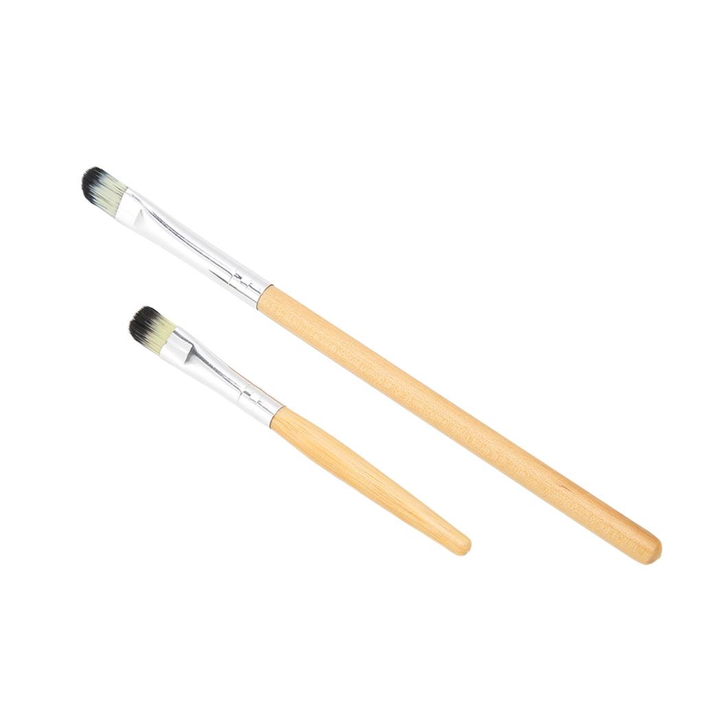 2Pcs Flux Brush Different Size Small Portable Soft Bristles Comfortable Handle Scratch Brush for