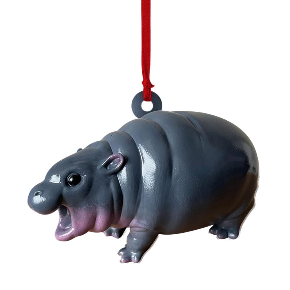 

Бегемот Домашнее Украшение Мебель Автомобильные Зеркала Заднего Вида Подвеска Креативные Декоративные Украшения Современный Настенный Декор Смола синий