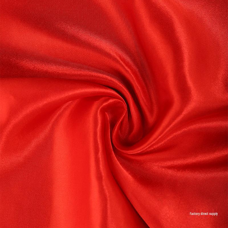 Buddha and Bodhisattva Statue with Red Silk Cloth Covering for Head and Body