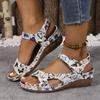 2025 New Women Flat Sandals Trend Lightweight Casual Wedges Shoes Woman Summer Outdoor Sandals Women Sandalias De Mujer