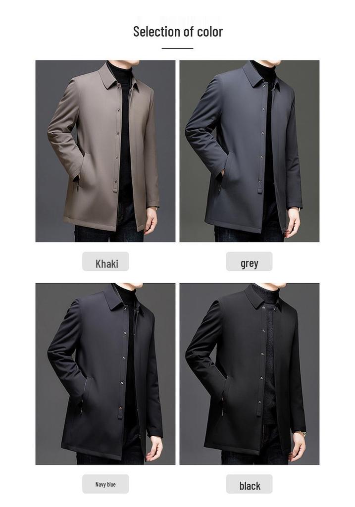 Men's Winter Coat with Detachable Liner: Insulated Jacket for All Ages