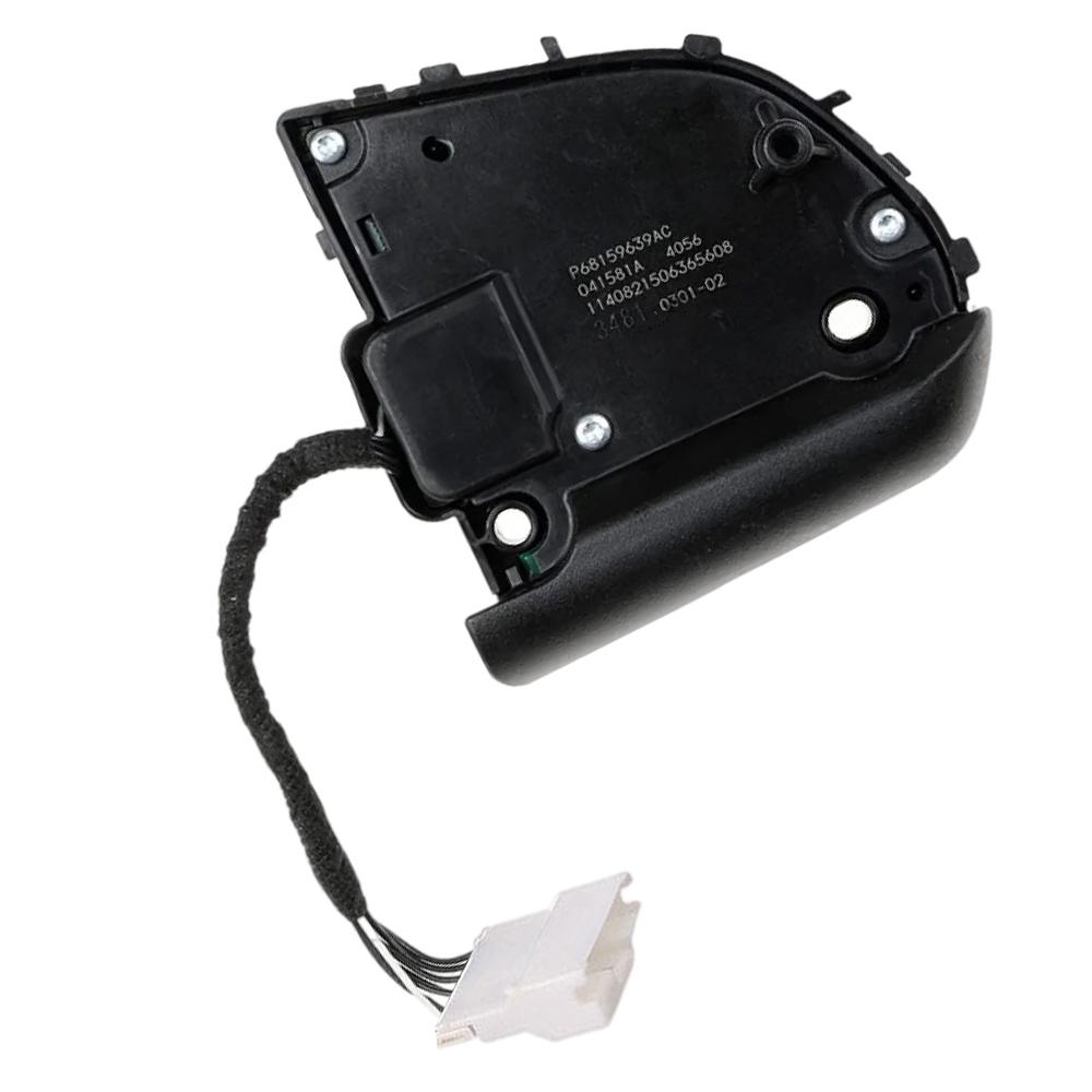 Schwarzer Lenkrad-Radiobedienschalter für Dodge Durango für Jeep Grand Cherokee 2014-2015 Ersetzen 68159639AC 68245341AA