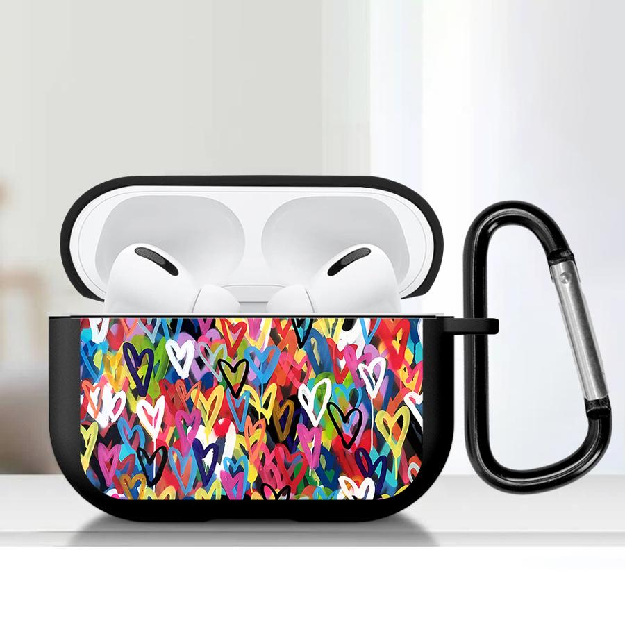 Kopfhörer Hüllen Abdeckung Hülle Für Airpods 1 3 Pro2 2 Pro 4 Pro3 Farbe Liebe