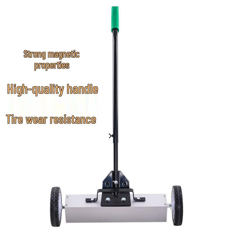 Industrial Hand-Push Magnetic Sweeper