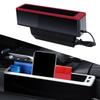 Filler , Dual USB Hole Seat Organizer Front Storage Box Catcher for Phones Chewing Gum