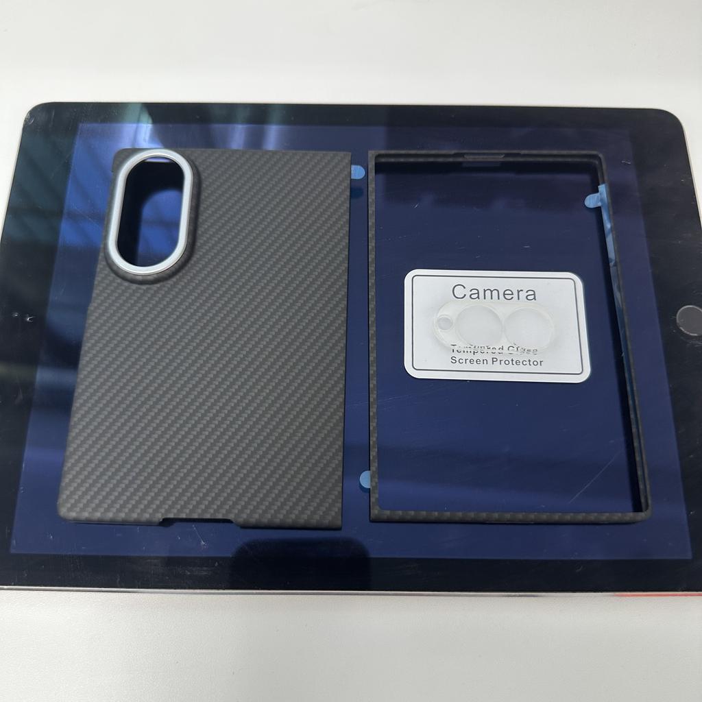 Pour Samsung Galaxy Z Fold8 Étui Magnétique Large 600D avec MagSafe Fibre d'Aramide Carbone Coque de Protection Armure Légère